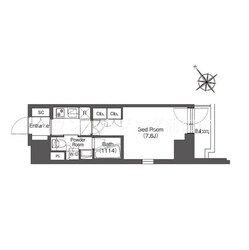 コンフォリア東大井Iの物件間取画像